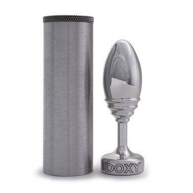 Металева анальна пробка DOXY Butt Plug RIBBED, ребриста, діаметр 3,3 см SO8031 фото Купити Металева анальна пробка DOXY Butt Plug RIBBED, ребриста, діаметр 3,3 см  Doxy (Великобританія) 2 337 грн