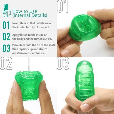 Унісекс-стимулятор Tenga UNI Emerald, зелений, з геометричним рельєфом, лубрикант у комплекті SO9805 фото Купити Унісекс-стимулятор Tenga UNI Emerald, зелений, з геометричним рельєфом, лубрикант у комплекті  Tenga  424 грн
