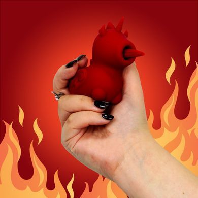 Вибратор-единорожка Unihorn - Blaze Diablo, ласкающий язычок SX2858 фото Купить   Unihorn (Великобританія) 2 217 грн