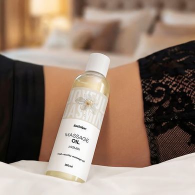 Массажное масло Satisfyer Massage Oil Jasmin 250 мл SX2708 фото Купить Массажное масло Satisfyer Massage Oil Jasmin 250 мл  Satisfyer  558 грн