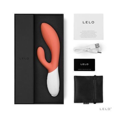 Вібратор-кролик LELO Ina 3 Coral, 10 режимів вібрації, потужний мотор SO8078 фото Купити Вібратор-кролик LELO Ina 3 Coral, 10 режимів вібрації, потужний мотор  Lelo (Швеція) 9 239 грн