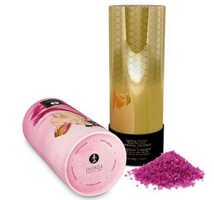 Пінлива сіль для ванни Shunga Dead Sea salt Oriental Crystals &mdash; Rose Petal (500 г), Мертвого моря SO6893 фото Купити Пінлива сіль для ванни Shunga Dead Sea salt Oriental Crystals &mdash; Rose Petal (500 г), Мертвого моря  Shunga (Канада) 1 265 грн
