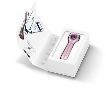 Електронний ролер для обличчя з мікроголками GESKE MicroNeedle Face Roller 9в1 pink HB0192 фото Купити Електронний ролер для обличчя з мікроголками GESKE MicroNeedle Face Roller 9в1 pink  GESKE 1 699 грн