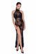 Длинное сетчатое платье Noir Handmade F239 Long tulle dress, L SX0135 фото 3