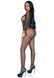 Бодистокинг Leg Avenue V Front Bodystocking One size Black, мелкая сетка, доступ SO8613 фото 3