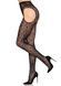 Колготки Leg Avenue Bloom Net Suspender Tights One Size Black &mdash; фото 3