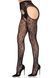 Колготки Leg Avenue Bloom Net Suspender Tights One Size Black &mdash; фото 5