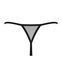 Трусики-стринги Obsessive Novenes crotchless thong, XS/S, сетка, стрепы, украшение со стразами SX0622 фото 4