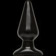 Анальная пробка Doc Johnson Smooth Classic Large - Black, макс. диаметр 5,7см