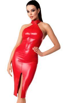 Платье Noir Handmade F354 Red powerwetlook dress - M SX2105 фото Купить   Noir Handmade (Польща) 3 141 грн