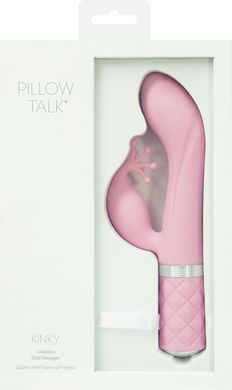 Розкішний вібратор-кролик Pillow Talk - Kinky Pink з кристалом Сваровські, потужний SO2715 фото Купити Розкішний вібратор-кролик Pillow Talk - Kinky Pink з кристалом Сваровські, потужний  Pillow Talk (Канада) 3 150 грн