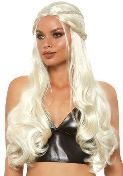 Парик Дейенерис Таргариен Leg Avenue Braided long wavy wig Blond, платиновый, длина 81 см SO7936 фото Купить   Leg Avenue (США) 1 847 грн