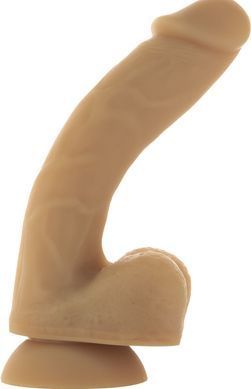 Гибкий фаллоимитатор на присоске ADDICTION &mdash; ANDREW 8&Prime; Silicone Dong &mdash; Caramel, вибропуля в подарок SO5579 фото Купить   ADDICTION  2 291 грн