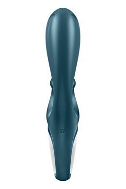 Смарт вібратор-кролик Satisfyer Hug Me Bluegrey, 2 мотори, діаметр 4,2см, широка кліторальна частина SO6273 фото Купити Смарт вібратор-кролик Satisfyer Hug Me Bluegrey, 2 мотори, діаметр 4,2см, широка кліторальна частина  Satisfyer (Німеччина) 2 540 грн