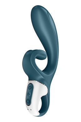 Смарт вібратор-кролик Satisfyer Hug Me Bluegrey, 2 мотори, діаметр 4,2см, широка кліторальна частина SO6273 фото Купити Смарт вібратор-кролик Satisfyer Hug Me Bluegrey, 2 мотори, діаметр 4,2см, широка кліторальна частина  Satisfyer (Німеччина) 2 540 грн