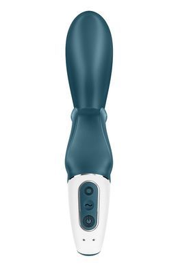 Смарт вібратор-кролик Satisfyer Hug Me Bluegrey, 2 мотори, діаметр 4,2см, широка кліторальна частина SO6273 фото Купити Смарт вібратор-кролик Satisfyer Hug Me Bluegrey, 2 мотори, діаметр 4,2см, широка кліторальна частина  Satisfyer (Німеччина) 2 540 грн