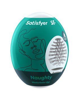 Самозмащувальний мастурбатор-яйце Satisfyer Masturbator Egg Naughty, одноразовий, не потребує змазки SO5523 фото Купити Самозмащувальний мастурбатор-яйце Satisfyer Masturbator Egg Naughty, одноразовий, не потребує змазки  Satisfyer (Німеччина) 221 грн
