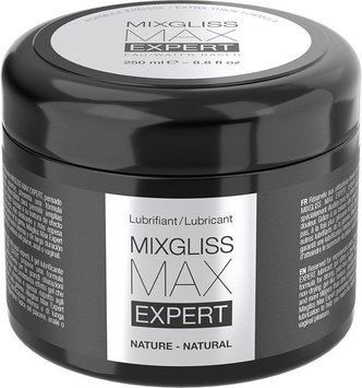 Густая смазка для фистинга и анального секса MixGliss MAX Expert Nature (250 мл) на водной основе SO2736 фото Купить   MixGliss (Франція) 1 108 грн