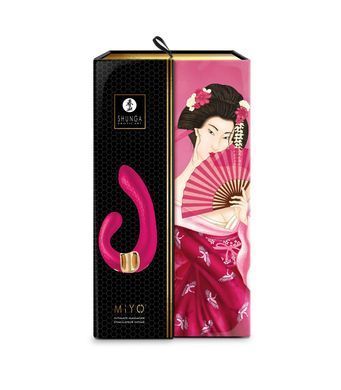 Вібратор-кролик Shunga Miyo Raspberry SO6909 фото Купити Вібратор-кролик Shunga Miyo Raspberry  Shunga (Канада) 3 501 грн