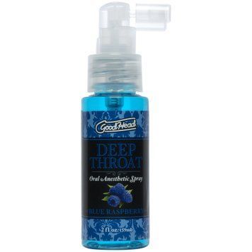 Спрей для минета Doc Johnson GoodHead DeepThroat Spray &ndash; Blue Raspberry 59 мл для глубокого минета SO9854 фото Купить   Doc Johnson (США) 905 грн