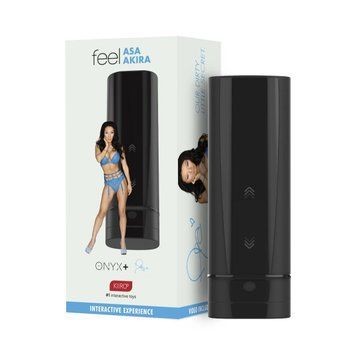 Мастурбатор Kiiroo Onyx+ Asa Akira, 10 сжимающих колец, не надо двигать, теледильдоника SO7673 фото Купить   Kiiroo (Нідерланди) 8 777 грн