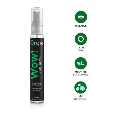 Спрей для орального сексу Orgie &ndash; Wow! (10 мл) з охолоджувальним ефектом SX1563 фото Купити Спрей для орального сексу Orgie &ndash; Wow! (10 мл) з охолоджувальним ефектом  Orgie (Бразилія-Португалія) 637 грн