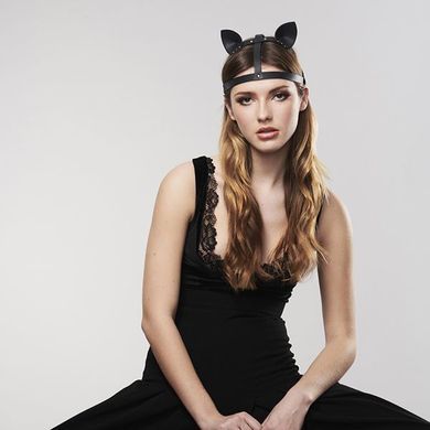 Маска кішечки Bijoux Indiscrets MAZE - Cat Ears Headpiece Black, екошкіра SO2684 фото Купити Маска кішечки Bijoux Indiscrets MAZE - Cat Ears Headpiece Black, екошкіра  Bijoux Indiscrets  1 847 грн