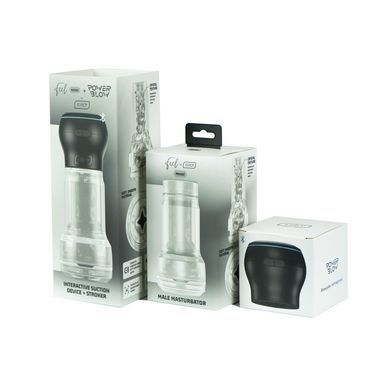 Мастурбатор Kiiroo Feel Pocket Crystal зі всмоктувальною інтерактивною насадкою PowerBlow Combo Set SX2240 фото Купити Мастурбатор Kiiroo Feel Pocket Crystal зі всмоктувальною інтерактивною насадкою PowerBlow Combo Set  Kiiroo (Нідерланди) 4 009 грн