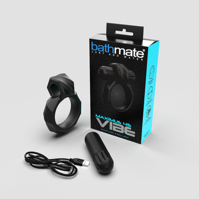 Эрекционное кольцо с вибропулей Bathmate Maximus VIBE 45mm, перезаряжаемое SO7497 фото Купить   Bathmate  1 570 грн