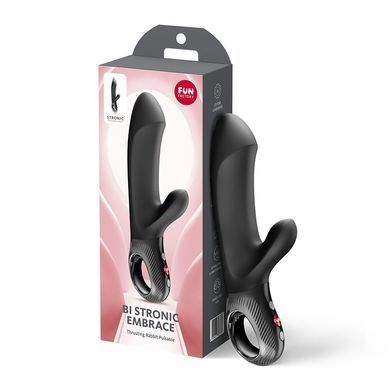 Пульсатор Fun Factory Bi Stronic Embrace Black SX4252 фото Купити Пульсатор Fun Factory Bi Stronic Embrace Black  Fun Factory  2 899 грн