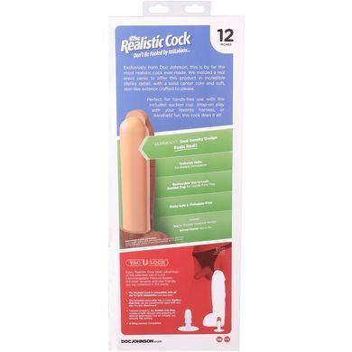 Фалоімітатор Doc Johnson The Realistic Cock ULTRASKYN - 12 Inch Hung with Balls Caramel SX4468 фото Купити Фалоімітатор Doc Johnson The Realistic Cock ULTRASKYN - 12 Inch Hung with Balls Caramel  Doc Johnson  5 269 грн