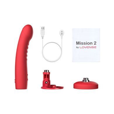 Смарт-мини секс-машина Lovense Mission 2 Vibrating suction cup dildo, 6500 вибраций/мин, Touch Sense SX1306 фото Купить   Lovense (Гонконг) 5 451 грн