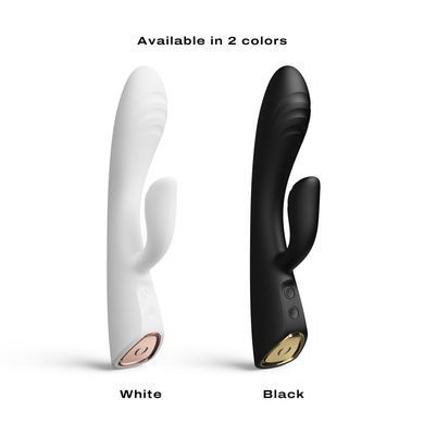 Вібратор-кролик з підігрівом Dorcel FLEXI RABBIT BLACK, гнучкий стовбур SO6816 фото Купити Вібратор-кролик з підігрівом Dorcel FLEXI RABBIT BLACK, гнучкий стовбур  Dorcel (Франція) 4 028 грн