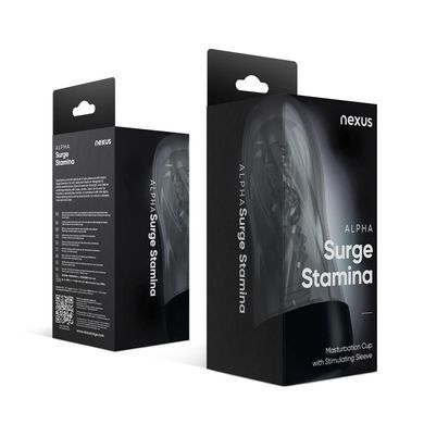 Рукав для мастурбатора Nexus Alpha Surge Stamina sleeve SX3499 фото Купити Рукав для мастурбатора Nexus Alpha Surge Stamina sleeve  Nexus (Великобританія) 389 грн