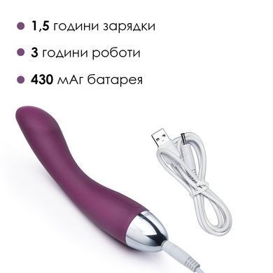Вібратор для точки G з інтелектуальним режимом Svakom Amy Violet SO4822 фото Купити Вібратор для точки G з інтелектуальним режимом Svakom Amy Violet  Svakom (США) 2 694 грн