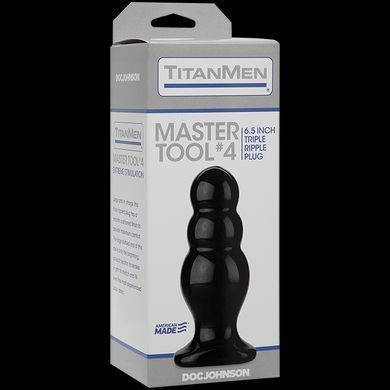 Анальный стимулятор Doc Johnson Titanmen Tools &ndash; Master, диаметр 6,6 см SO2808 фото Купить   Doc Johnson (США) 1 551 грн