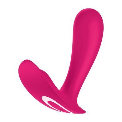 Смарт-вібратор у трусики Satisfyer Top Secret Pink вагінально-кліторальний, 2 мотори SO7790 фото Купити Смарт-вібратор у трусики Satisfyer Top Secret Pink вагінально-кліторальний, 2 мотори  Satisfyer  2 229 грн