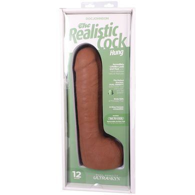 Фалоімітатор Doc Johnson The Realistic Cock ULTRASKYN - 12 Inch Hung with Balls Caramel SX4468 фото Купити Фалоімітатор Doc Johnson The Realistic Cock ULTRASKYN - 12 Inch Hung with Balls Caramel  Doc Johnson  5 269 грн