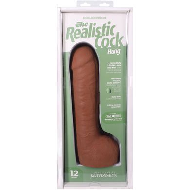 Фалоімітатор Doc Johnson The Realistic Cock ULTRASKYN - 12 Inch Hung with Balls Caramel SX4468 фото Купити Фалоімітатор Doc Johnson The Realistic Cock ULTRASKYN - 12 Inch Hung with Balls Caramel  Doc Johnson  5 269 грн