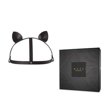 Маска кішечки Bijoux Indiscrets MAZE - Cat Ears Headpiece Black, екошкіра SO2684 фото Купити Маска кішечки Bijoux Indiscrets MAZE - Cat Ears Headpiece Black, екошкіра  Bijoux Indiscrets  1 847 грн