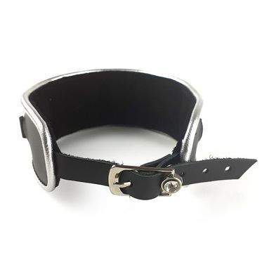 Ошейник из натуральной кожи со стразами и кольцом Art of Sex - Collar Ring SO5179 фото Купить   Art of Sex  3 621 грн