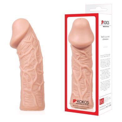 Насадка на член Kokos Extreme Sleeve ES.05 размер M SO1277 фото Купить Насадка на член Kokos Extreme Sleeve ES.05 размер S  Kokos  446 грн