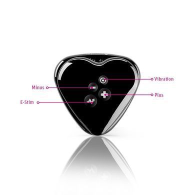 Вибратор для клитора с электростимуляцией Mystim Heart&acute;s Desire Black Edition SO8146 фото Купить   Mystim  4 895 грн