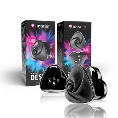 Вибратор для клитора с электростимуляцией Mystim Heart&acute;s Desire Black Edition SO8146 фото Купить   Mystim  4 895 грн
