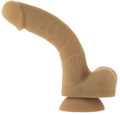 Гибкий фаллоимитатор на присоске ADDICTION &mdash; ANDREW 8&Prime; Silicone Dong &mdash; Caramel, вибропуля в подарок SO5579 фото Купить   ADDICTION  2 291 грн