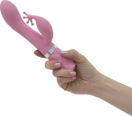 Розкішний вібратор-кролик Pillow Talk - Kinky Pink з кристалом Сваровські, потужний SO2715 фото Купити Розкішний вібратор-кролик Pillow Talk - Kinky Pink з кристалом Сваровські, потужний  Pillow Talk (Канада) 3 150 грн
