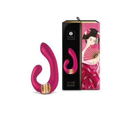 Вібратор-кролик Shunga Miyo Raspberry SO6909 фото Купити Вібратор-кролик Shunga Miyo Raspberry  Shunga (Канада) 3 501 грн