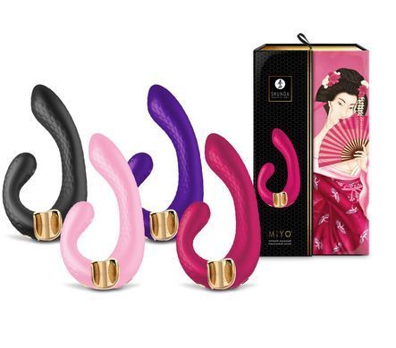 Вібратор-кролик Shunga Miyo Raspberry SO6909 фото Купити Вібратор-кролик Shunga Miyo Raspberry  Shunga (Канада) 3 501 грн