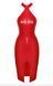 Платье Noir Handmade F354 Red powerwetlook dress - M SX2105 фото 7