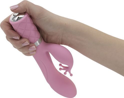 Розкішний вібратор-кролик Pillow Talk - Kinky Pink з кристалом Сваровські, потужний SO2715 фото Купити Розкішний вібратор-кролик Pillow Talk - Kinky Pink з кристалом Сваровські, потужний  Pillow Talk (Канада) 3 150 грн